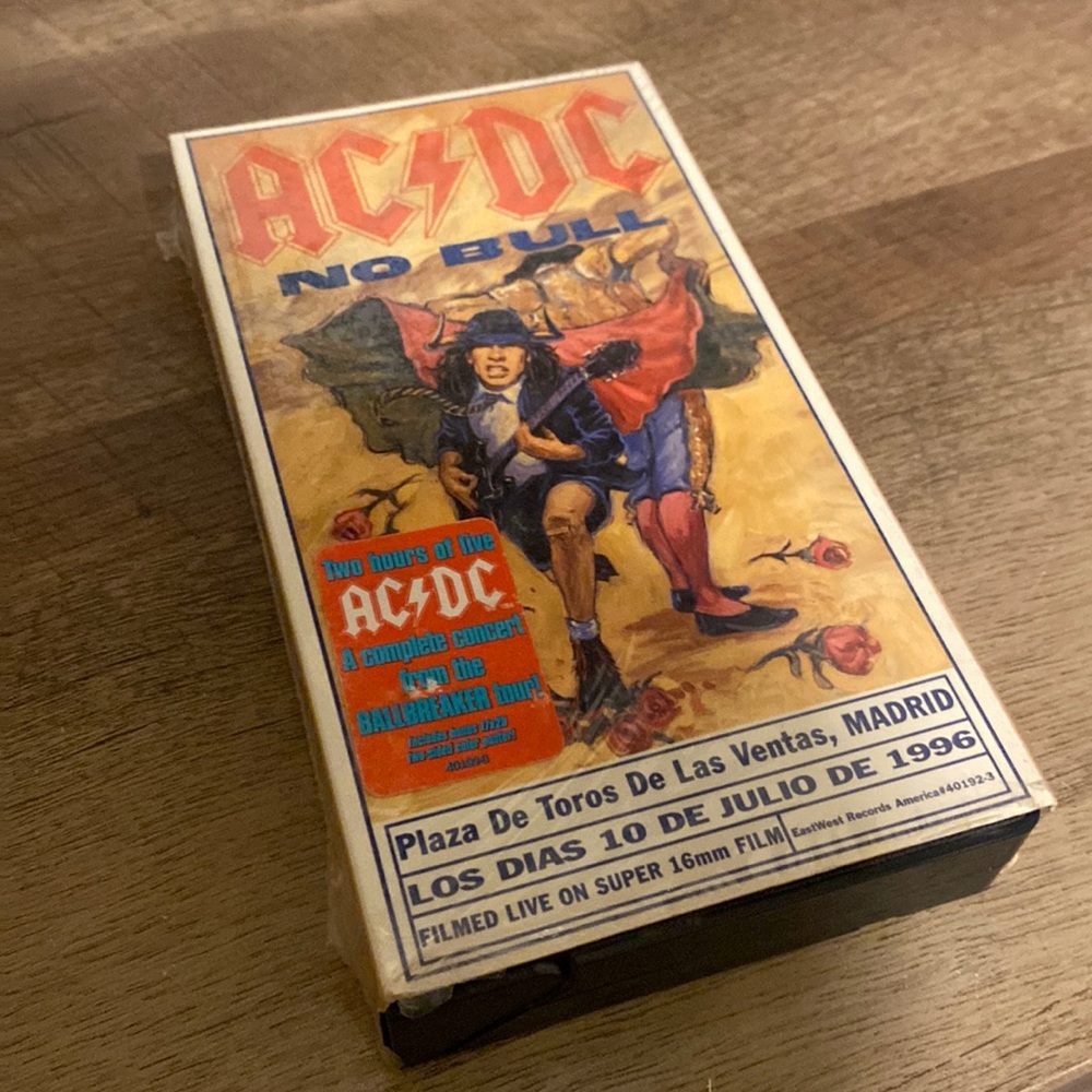 AC DC No Bull VHS
